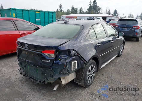 2021 Toyota Corolla Hybrid Le из США, поврежденный, VIN JTDEAMDE9MJ025401